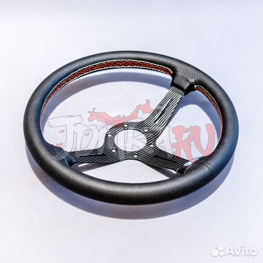 Руль спортивный Nardi под карбон - 350мм / вынос