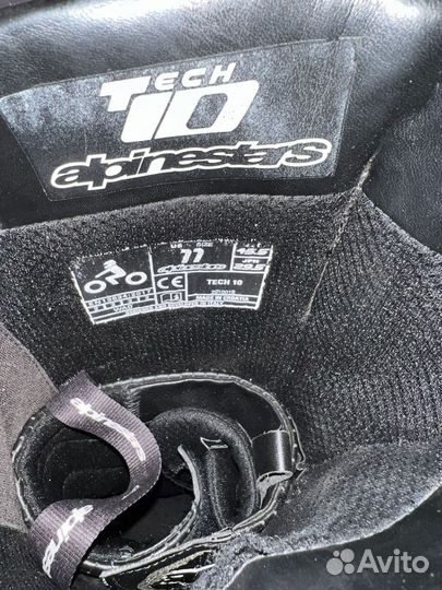 Мотоботы alpinestsrs tech 10 45.5