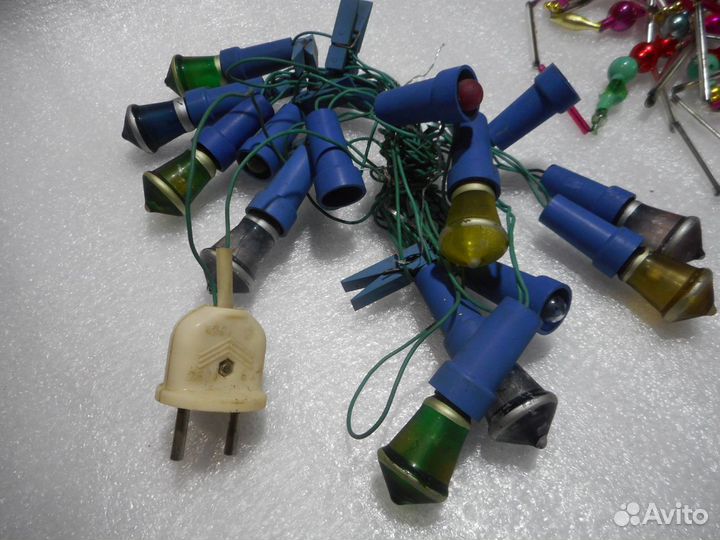 Гирлянда СССР старина винтаж