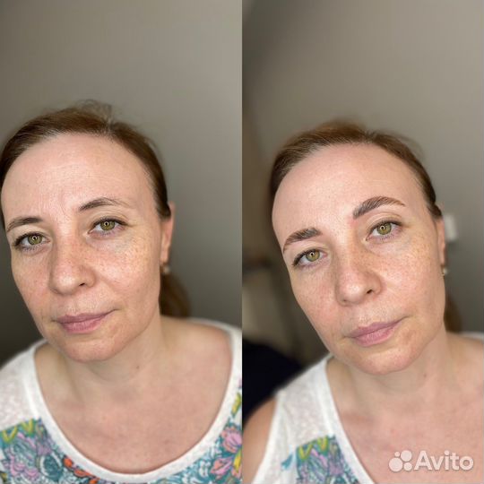 Окрашивание бровей