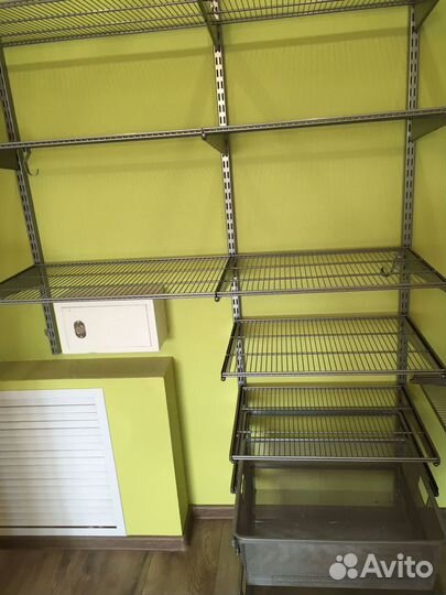 Гардеробная система металлическая