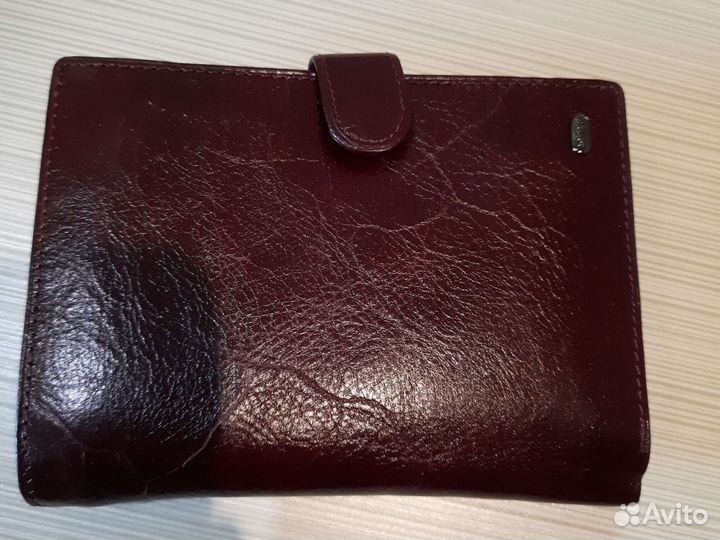 Портмоне мужское натуральная кожа