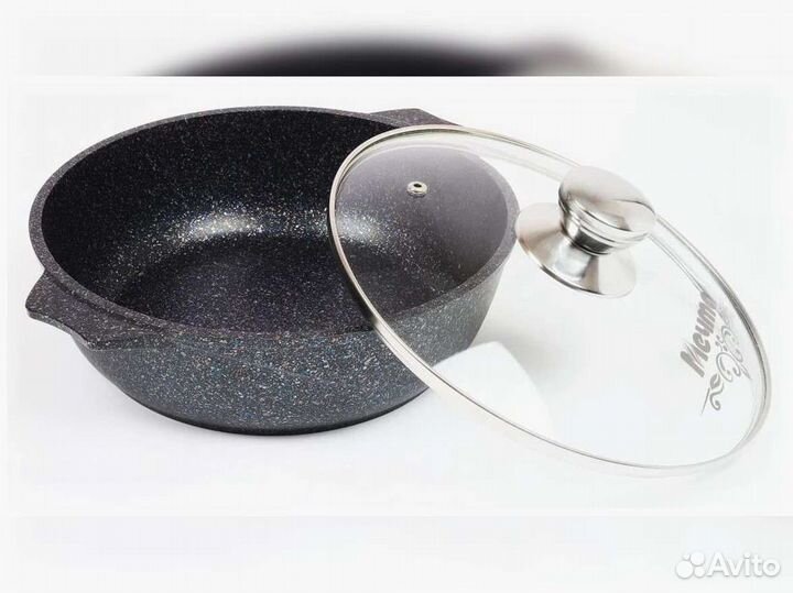 Сковорода-Жаровня 3л Гранит star