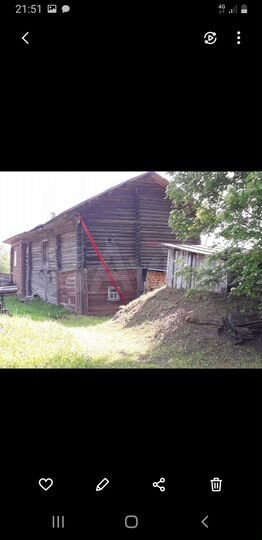 Дом 40 м² на участке 9 сот.