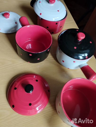 Горшочки для запекания керамические