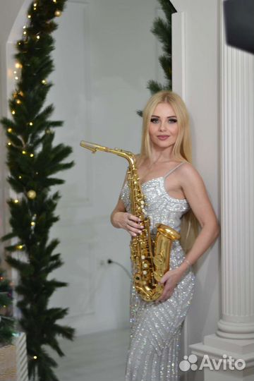 Саксофонист на мероприятие. Живая музыка. Саксофон