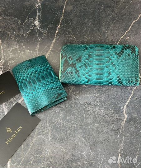 Кошелек из кожи питона