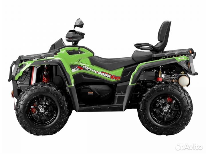 Квадроцикл Aodes(Аодес) ATV800 двухместный зеленый