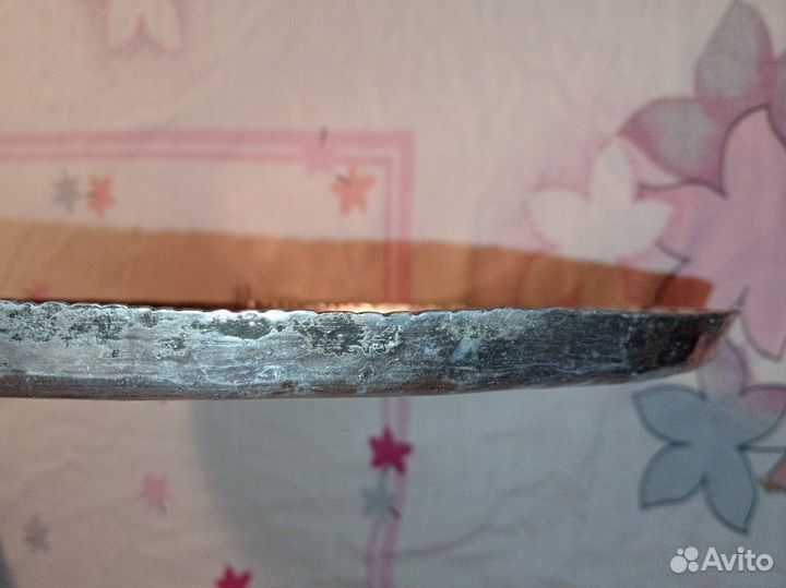 Старинный медный поднос
