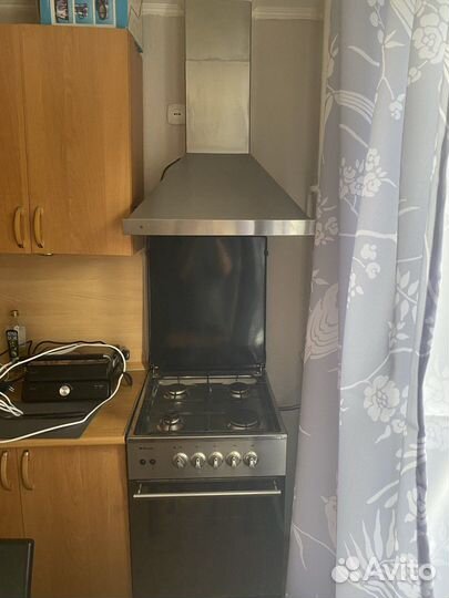 Газовая плита с электрической духовкой Hansa