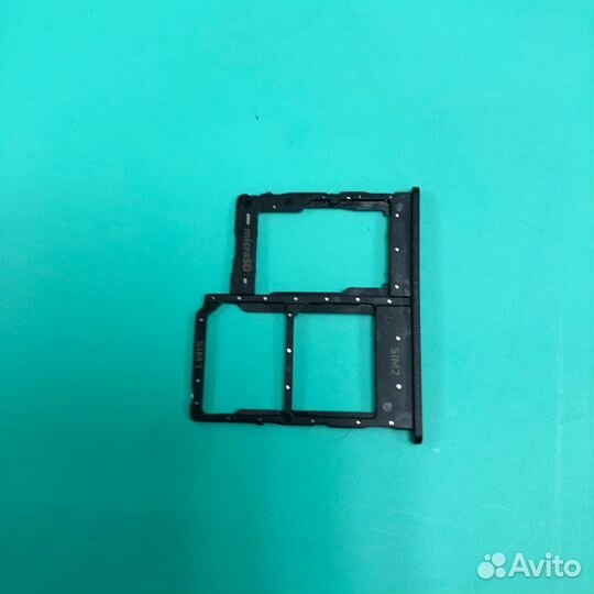 Сим лоток держатель SIM A01 core A013F черный ориг