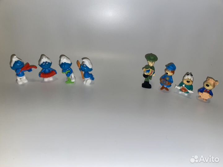 Игрушки из киндера 90х