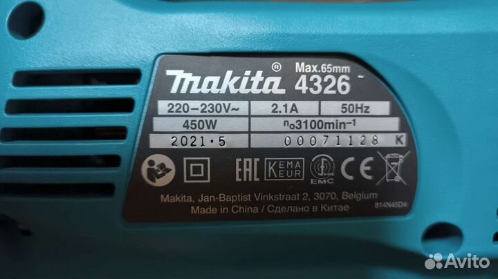 Оригинал Makita 4326 новый лобзик