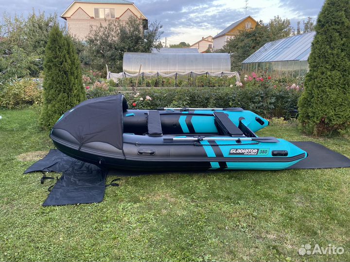 Новая лодка Gladiator E380 PRO нднд / Гладиатор