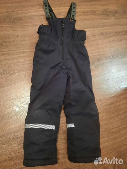 Зимние брюки полукомбинезон 122