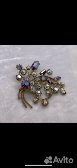 Винтаж брошь