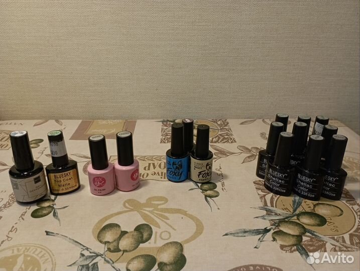 Лед лампа для маникюра, shellac, аксессуары