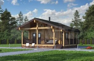 Дом 50 м² на участке 6 сот.