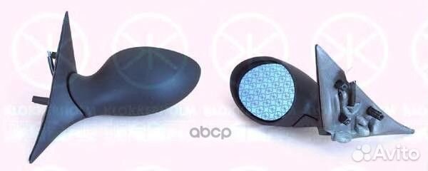 Зеркало компл. э/упр. подогрев выпукл. синий