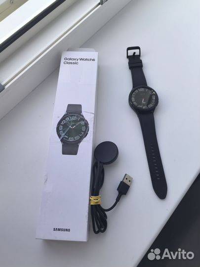 Смарт часы Samsung galaxy watch 6 classic 47 mm