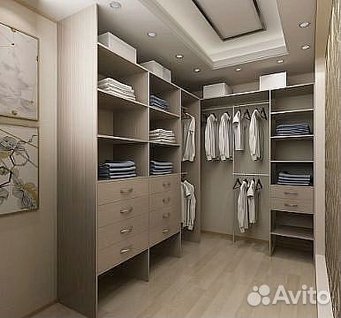 Гардеробная по вашим размерам на заказ