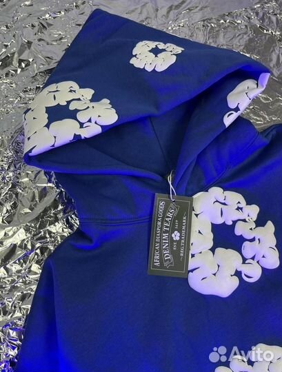 Худи Denim Tears на флисе