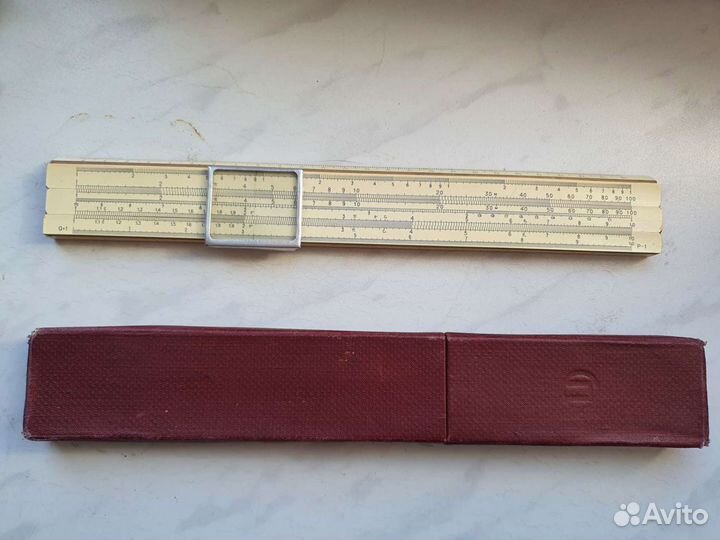 Линейка логарифмическая СССР