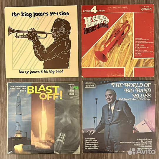 Виниловые пластинки джаз2