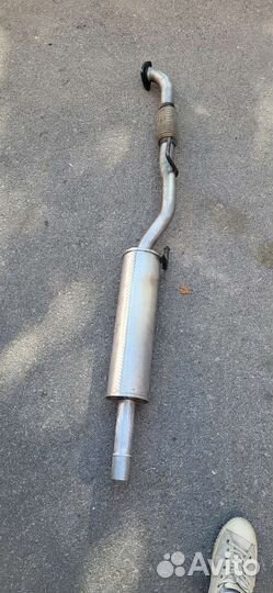 Глушитель на volkswagen polo седан