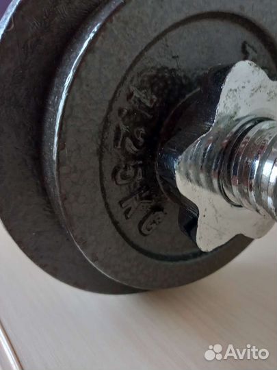 Гантель разборная