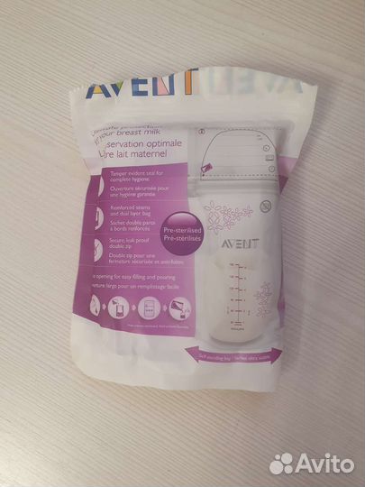 Пакеты для грудного молока