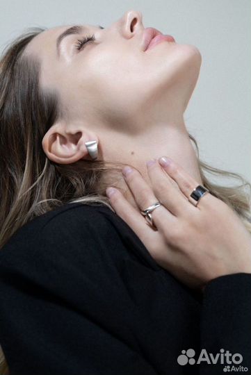 Серебряные серьги «Знаки внимания»