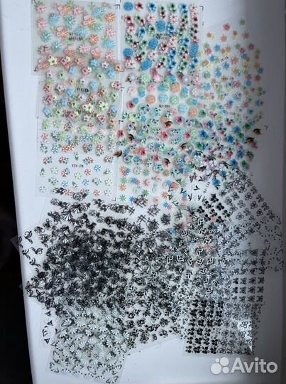 Наклейки на ногти