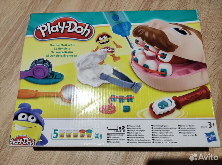 Набор плей до стоматолог