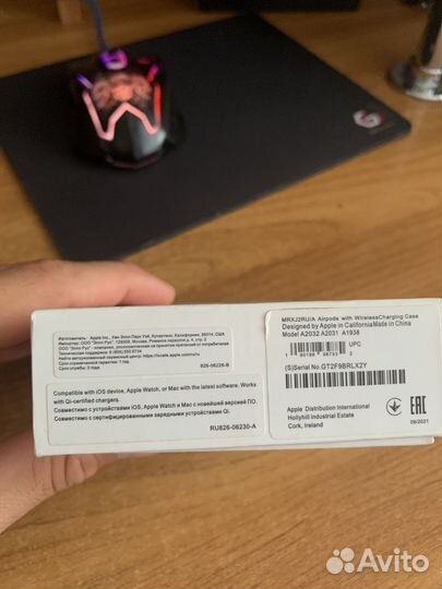 Наушники apple airpods 2