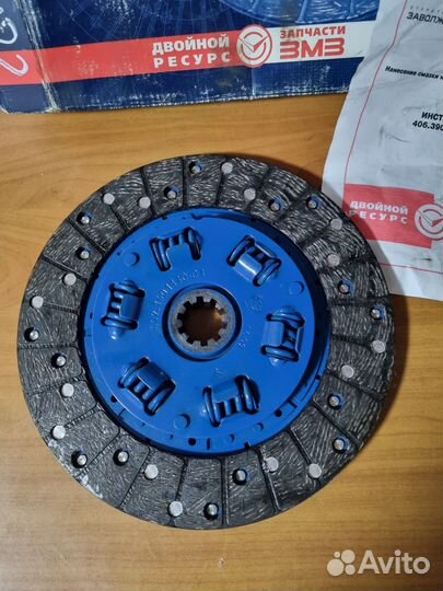 Диск сцепления ведомый Газ, УАЗ
