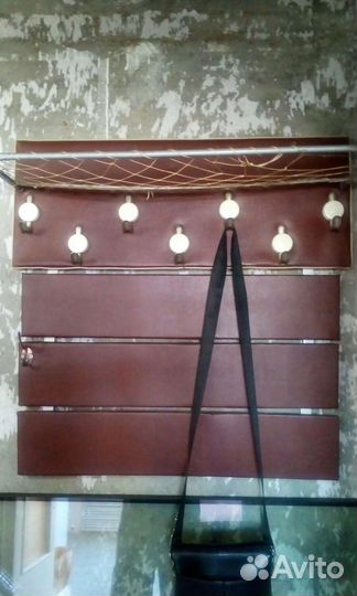 Вешалка в прихожую СССР винтаж