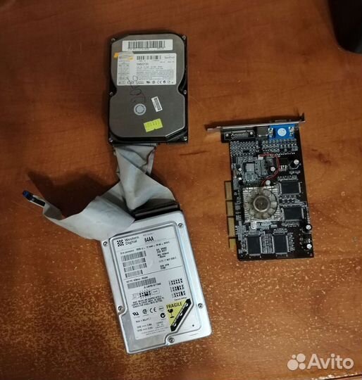 Нерабочие HDD диски и видеокарта