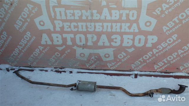 Резонатор Chevrolet Spark M300 B10D1 2012