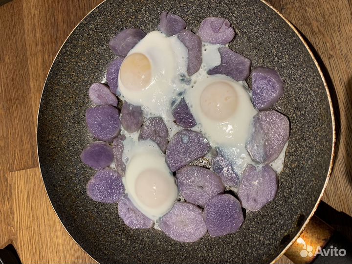 Фиолетовый картофель