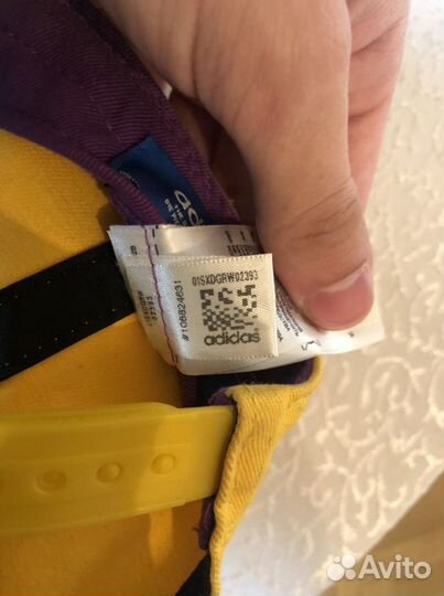 Бейсболка Adidas originals Los Angeles Lakers