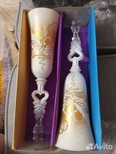 Свадебные бокалы