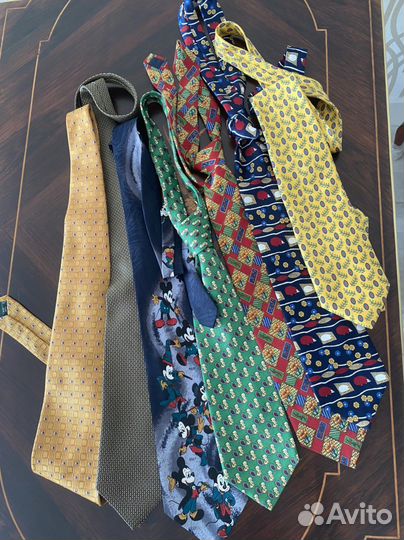 Винтажные галстуки из Европы