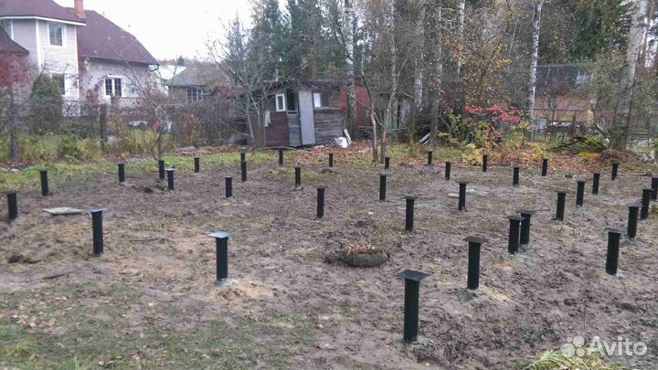 Винтовые сваи с доставкой и монтажом