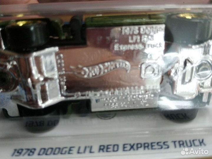 Hot wheels 1978 dodge lil red express truck (th)