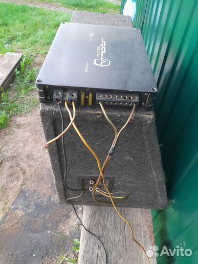 Сабвуфер и усилитель