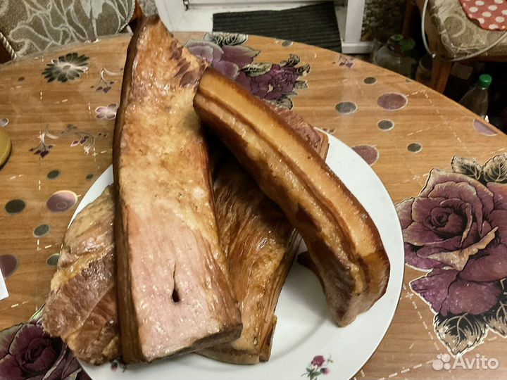 Копчёная грудинка
