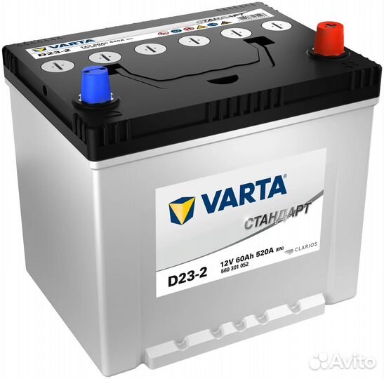 Аккумулятор Varta 60Ah asia