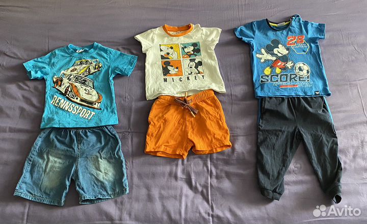 Вещи на мальчика 80-86 (комб-н, костюмы, жилетка)