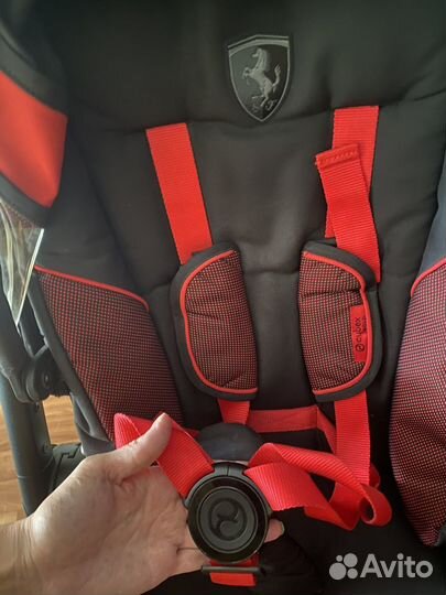 Коляска прогулочная cybex balios S lux Ferrari